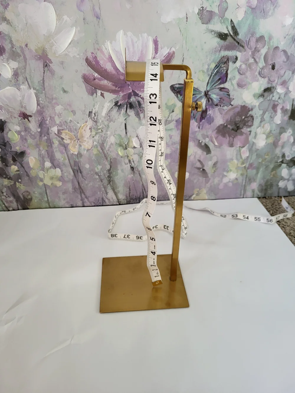Purse Or Bag Stand In Gold Color For Display Selling Posh